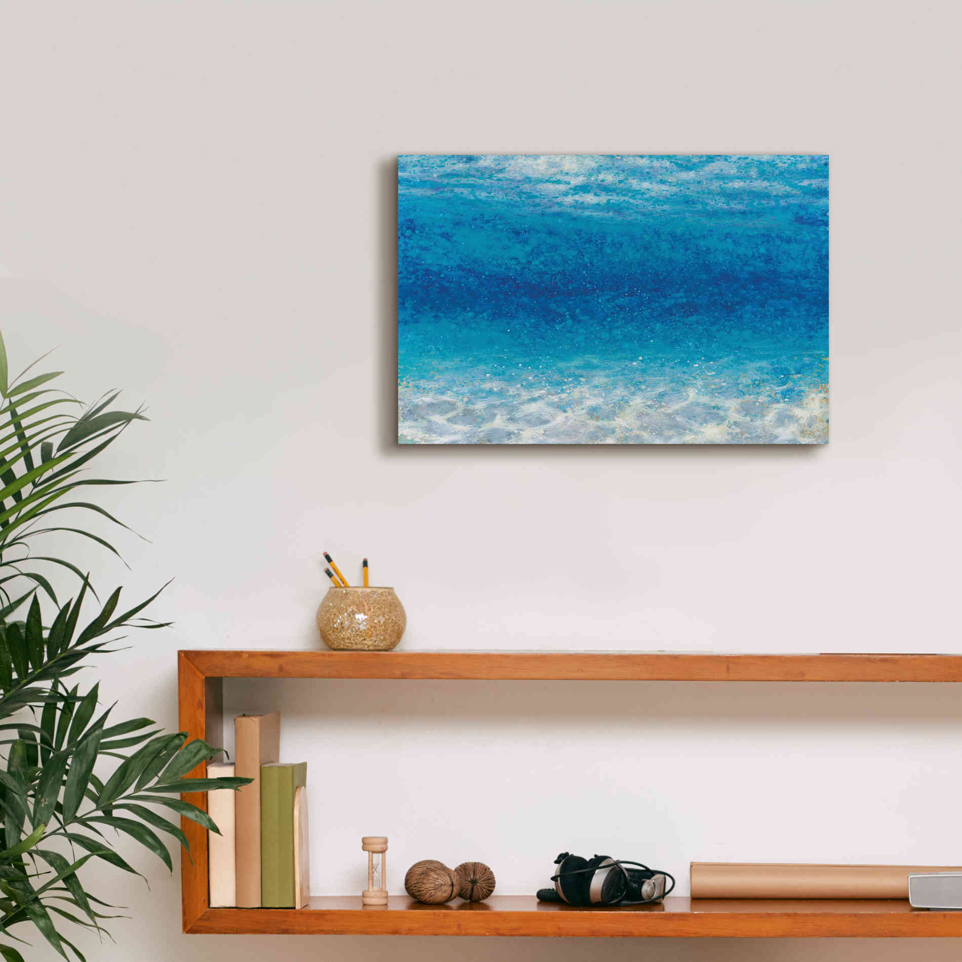 Epic Art 'Underwater I' by James Wiens, Canvas Wall Art,18 x 12