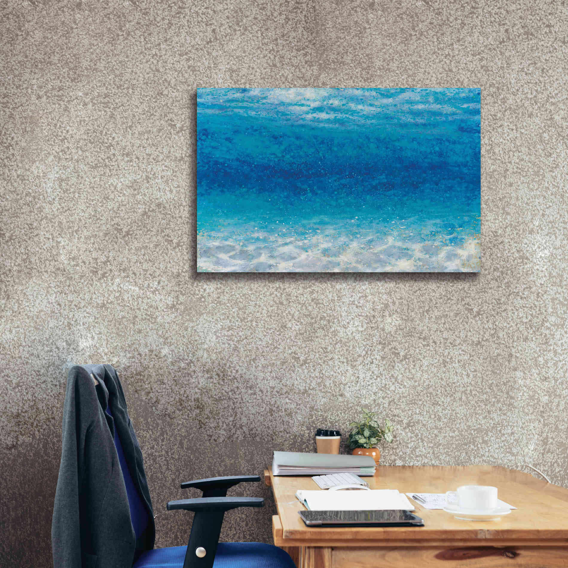 Epic Art 'Underwater I' by James Wiens, Canvas Wall Art,40 x 26