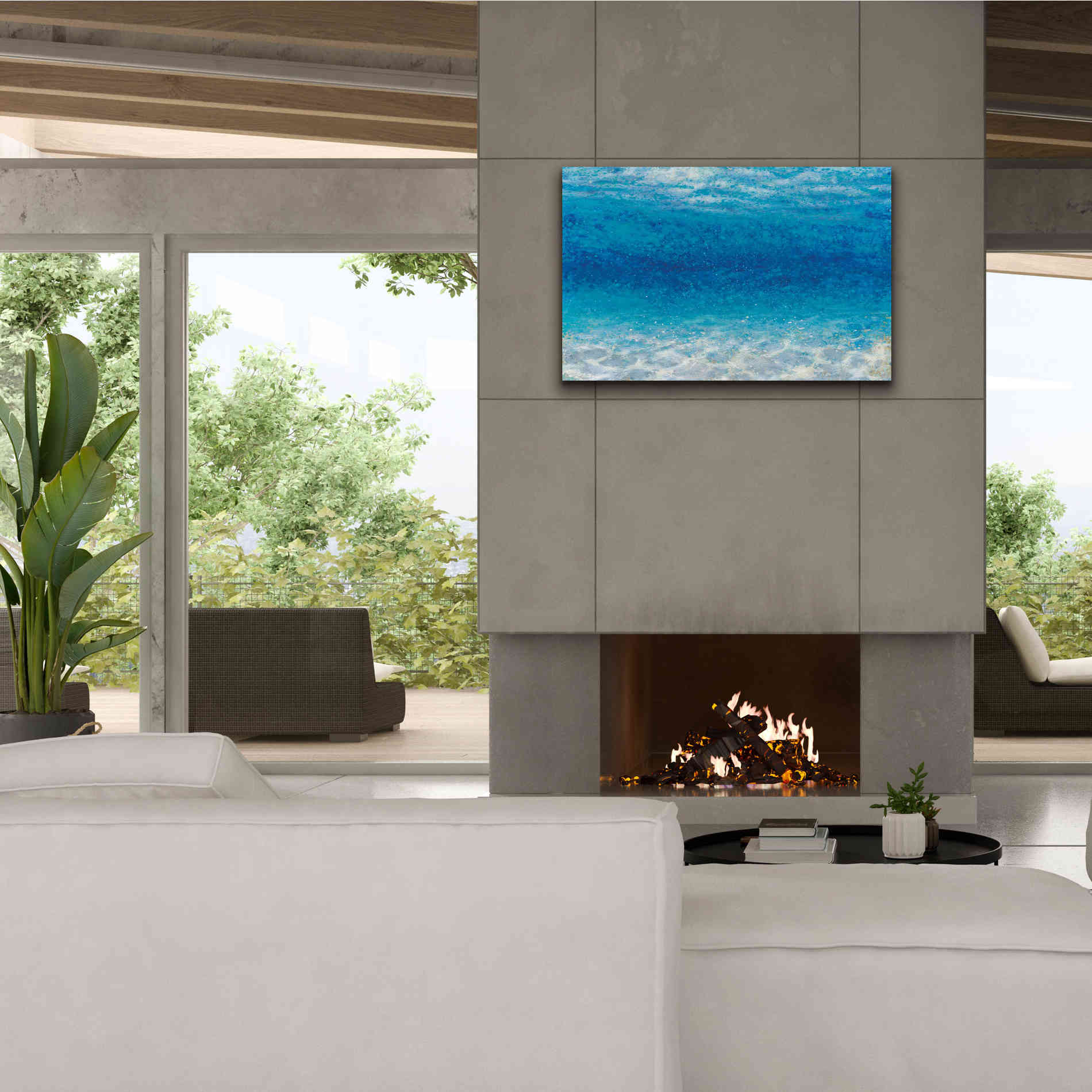 Epic Art 'Underwater I' by James Wiens, Canvas Wall Art,40 x 26