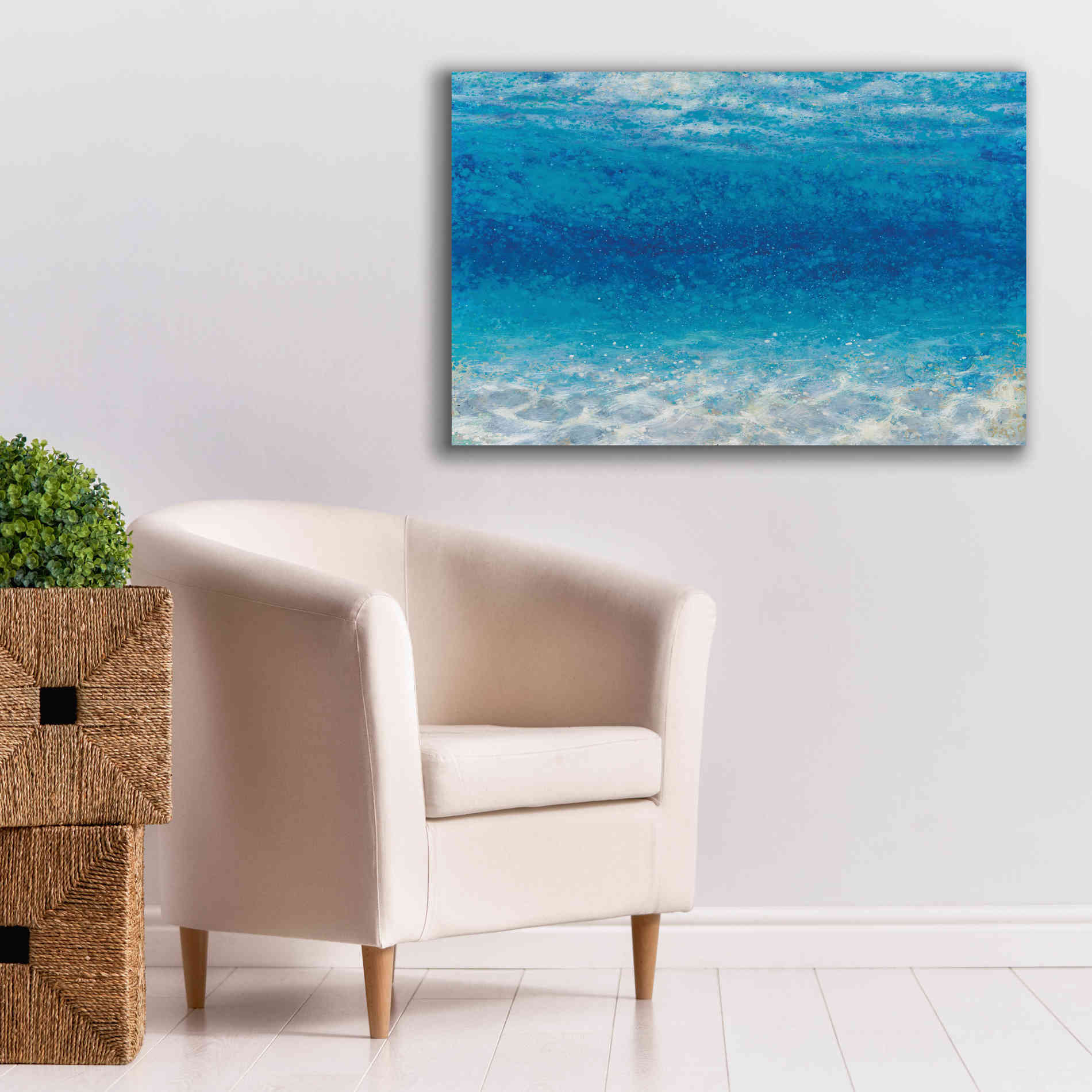 Epic Art 'Underwater I' by James Wiens, Canvas Wall Art,40 x 26