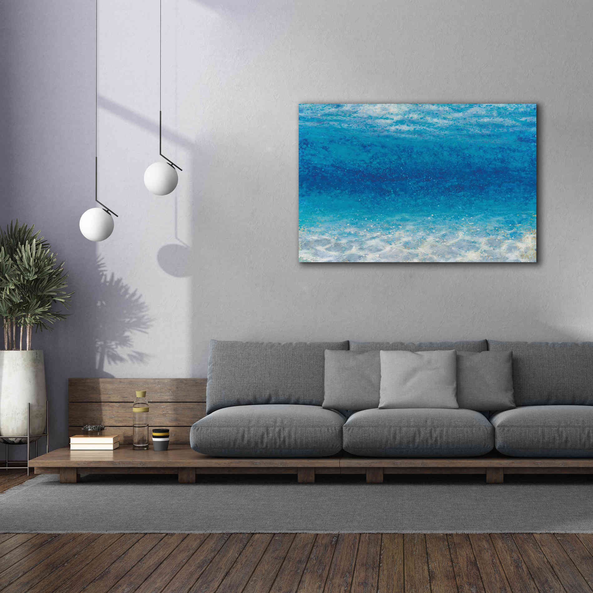 Epic Art 'Underwater I' by James Wiens, Canvas Wall Art,60 x 40