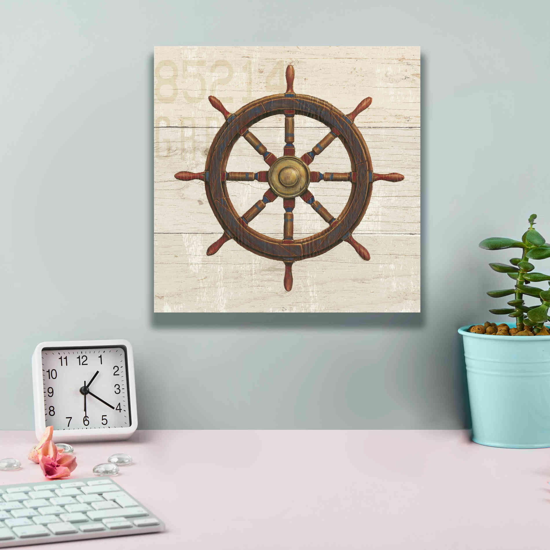 Epic Art 'Nautique V' by James Wiens, Canvas Wall Art,12 x 12