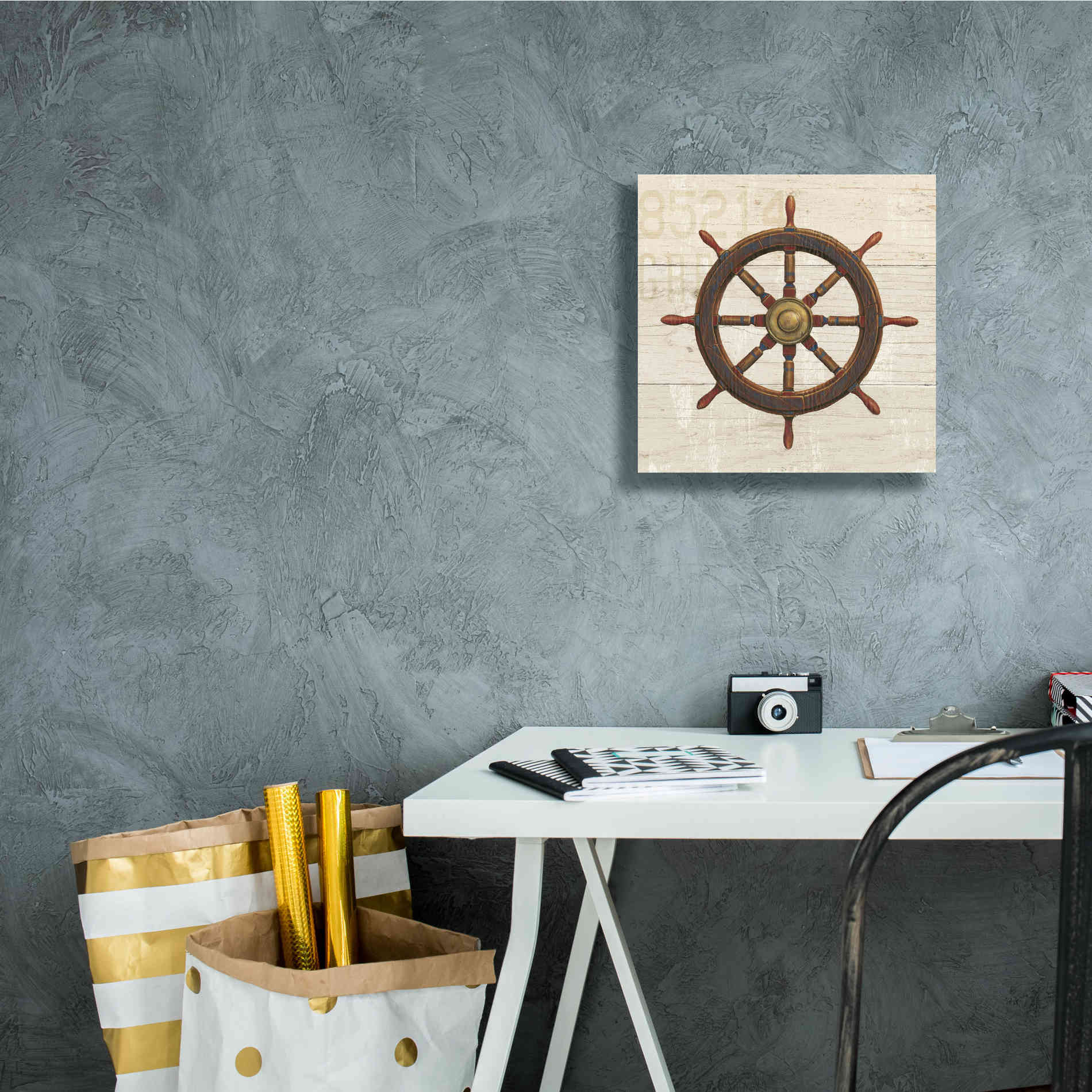 Epic Art 'Nautique V' by James Wiens, Canvas Wall Art,12 x 12