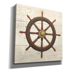 Epic Art 'Nautique V' by James Wiens, Canvas Wall Art,12x12x1.1x0,18x18x1.1x0,26x26x1.74x0,37x37x1.74x0