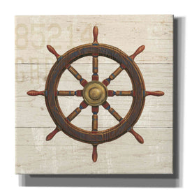 Epic Art 'Nautique V' by James Wiens, Canvas Wall Art,12x12x1.1x0,18x18x1.1x0,26x26x1.74x0,37x37x1.74x0