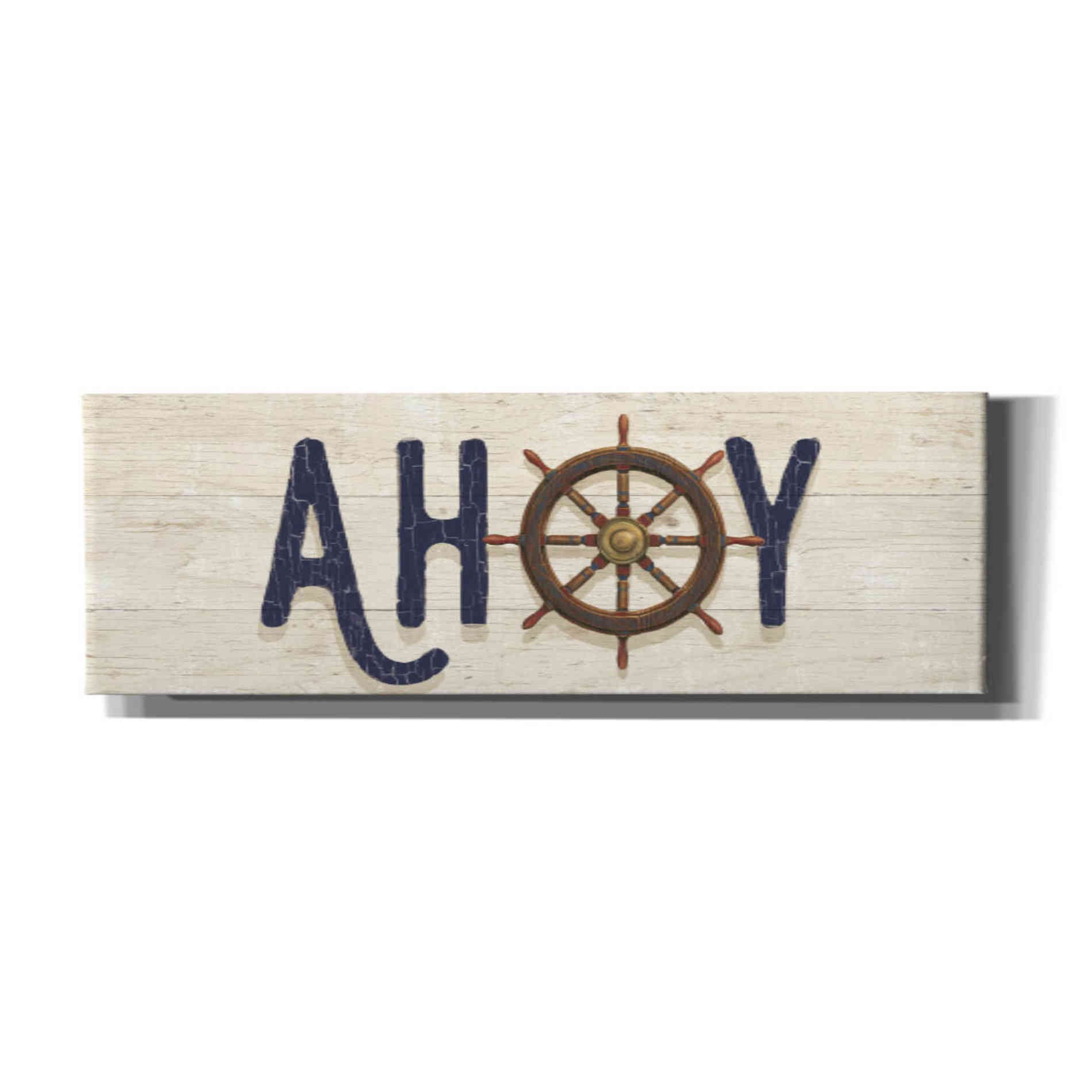 Epic Art 'Nautique VII' by James Wiens, Canvas Wall Art,24x12x1.1x0,40x20x1.74x0,60x30x1.74x0