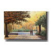 Epic Art 'Golden Autumn Stroll' by James Wiens, Canvas Wall Art,18x12x1.1x0,26x18x1.1x0,40x26x1.74x0,60x40x1.74x0