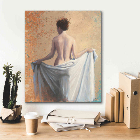 Image of Epic Art 'After the Bath Coral' by James Wiens, Canvas Wall Art,20 x 24