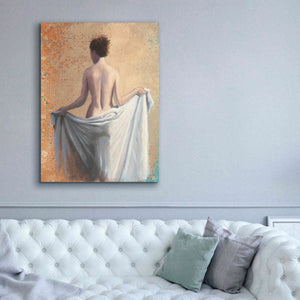 Epic Art 'After the Bath Coral' by James Wiens, Canvas Wall Art,40 x 54