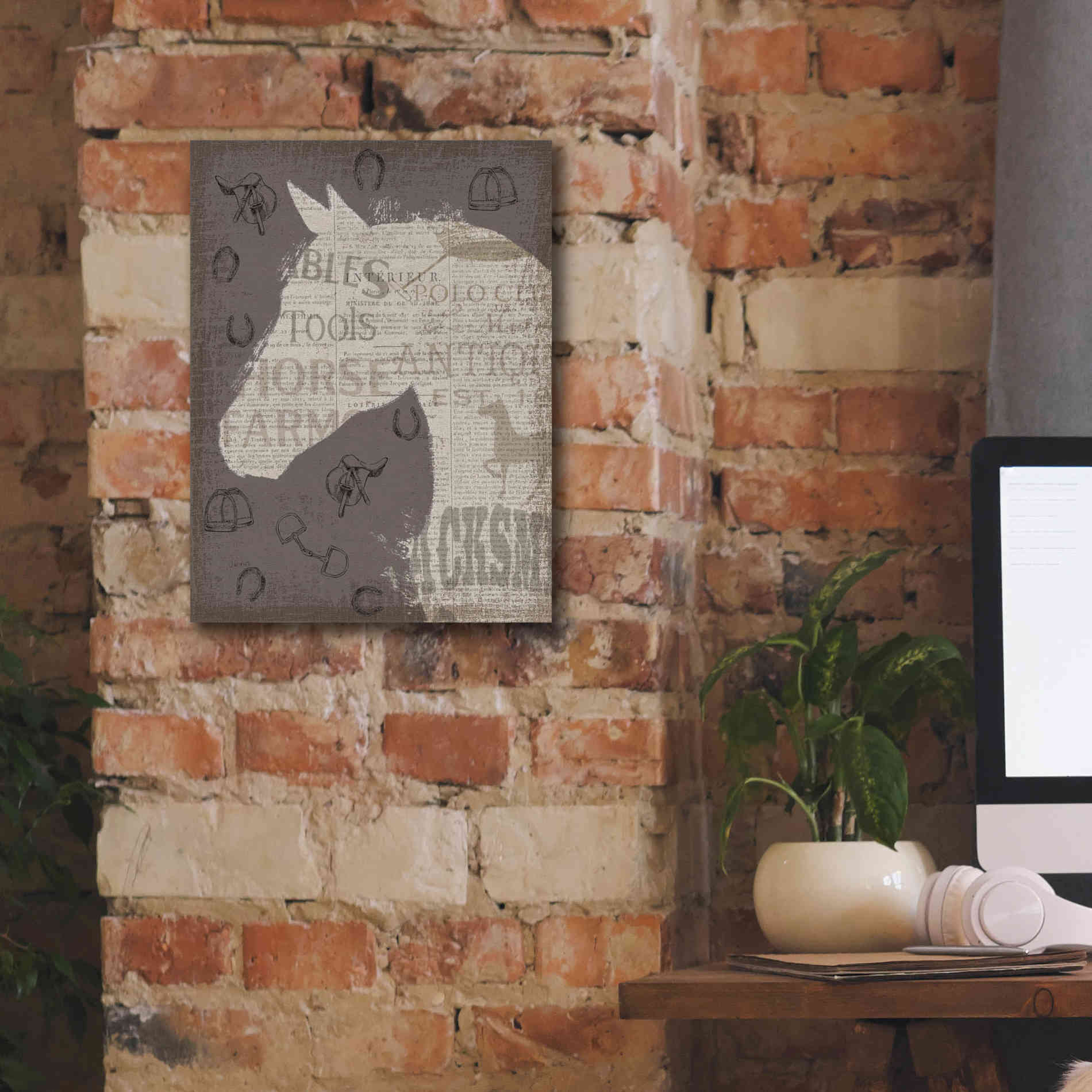 Epic Art 'Equine III' by James Wiens, Canvas Wall Art,12 x 16