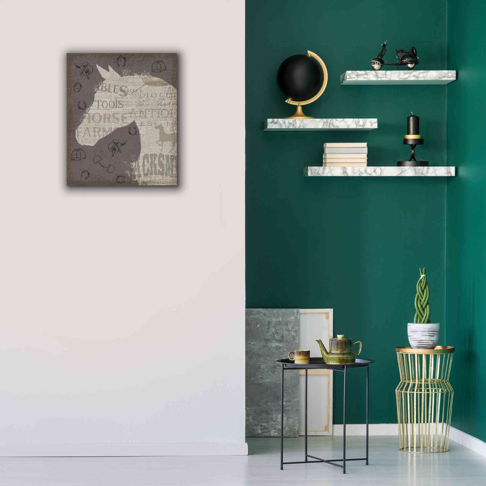 Epic Art 'Equine III' by James Wiens, Canvas Wall Art,20 x 24