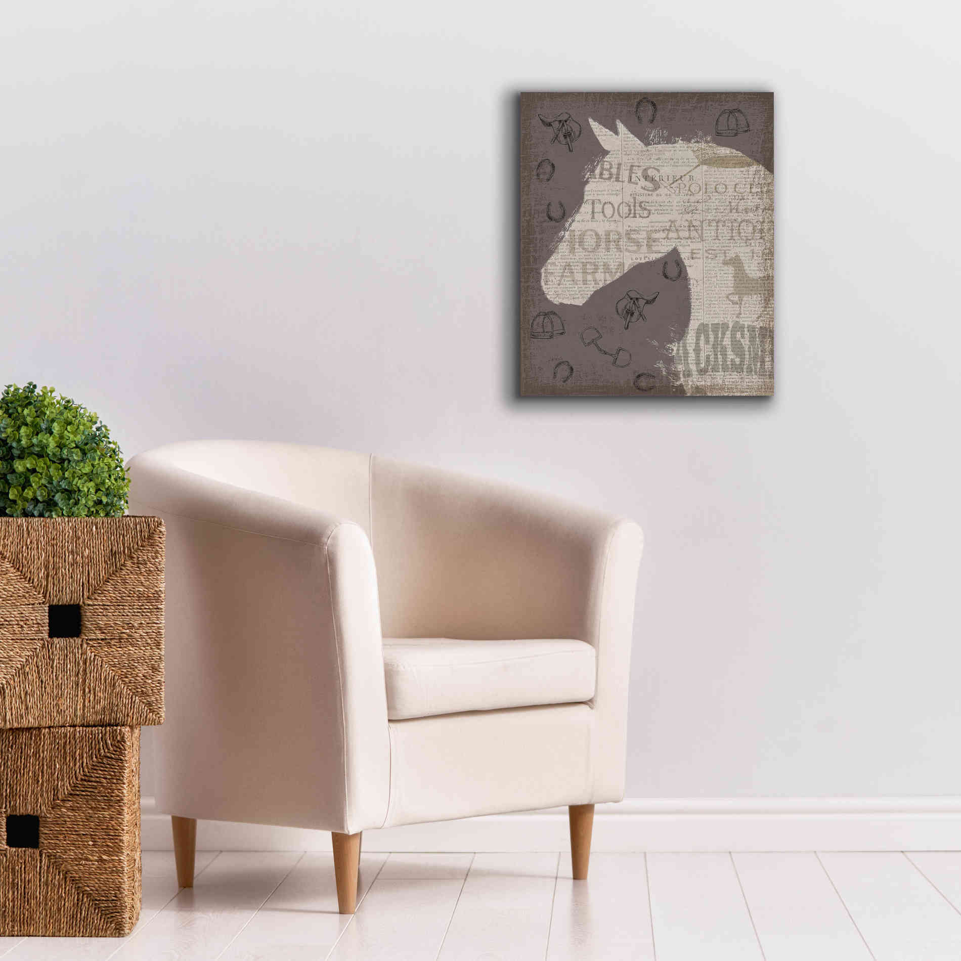 Epic Art 'Equine III' by James Wiens, Canvas Wall Art,20 x 24