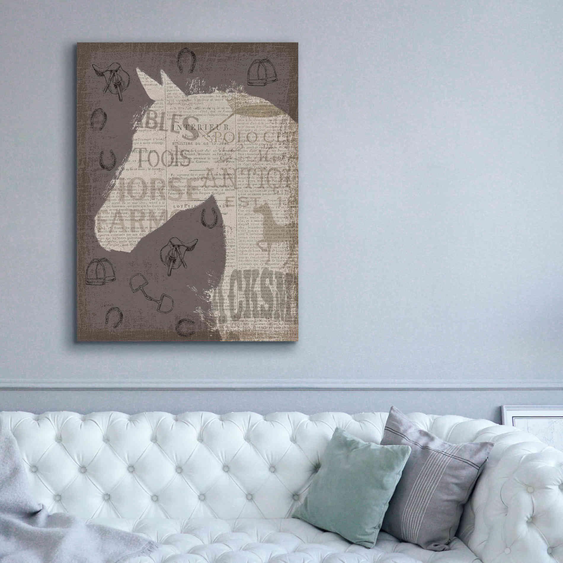 Epic Art 'Equine III' by James Wiens, Canvas Wall Art,40 x 54