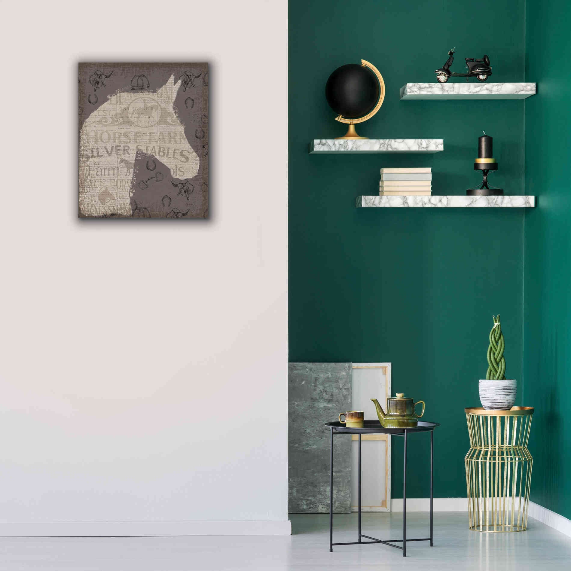 Epic Art 'Equine II' by James Wiens, Canvas Wall Art,20 x 24