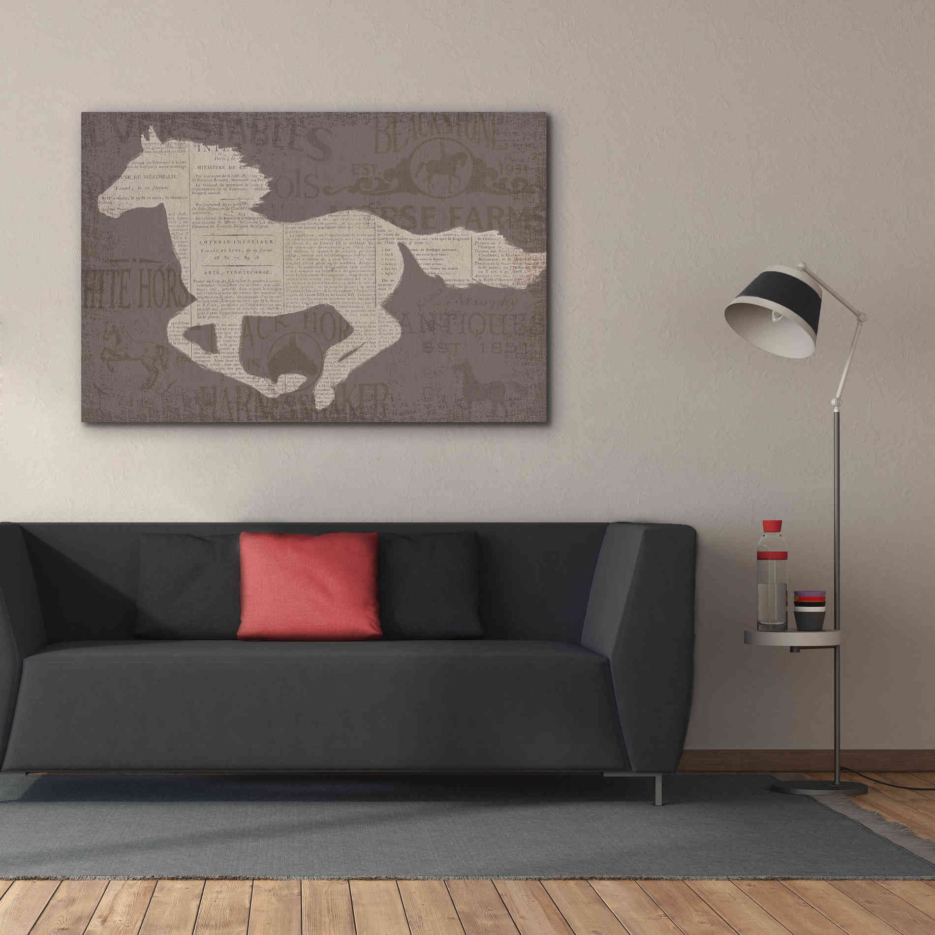 Epic Art 'Equine I' by James Wiens, Canvas Wall Art,60 x 40