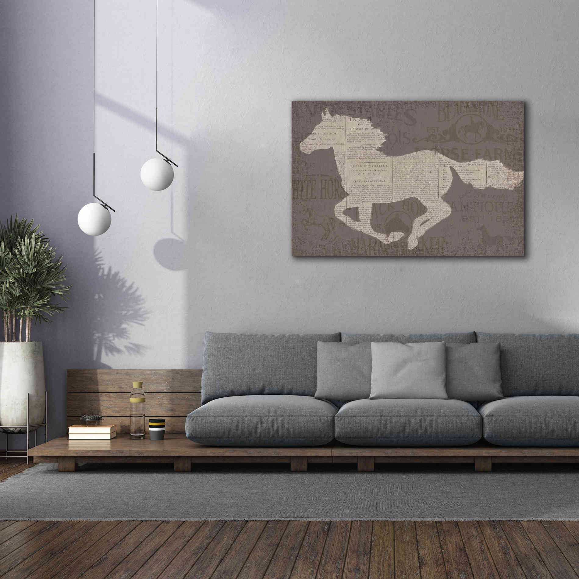 Epic Art 'Equine I' by James Wiens, Canvas Wall Art,60 x 40