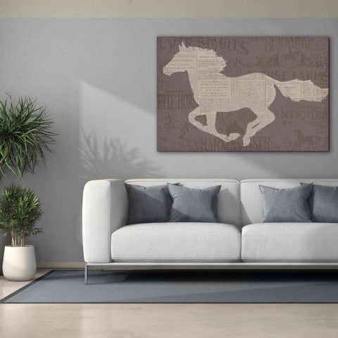 Image of Epic Art 'Equine I' by James Wiens, Canvas Wall Art,60 x 40