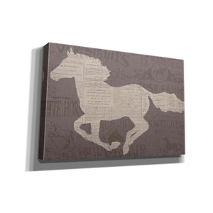 Epic Art 'Equine I' by James Wiens, Canvas Wall Art,18x12x1.1x0,26x18x1.1x0,40x26x1.74x0,60x40x1.74x0