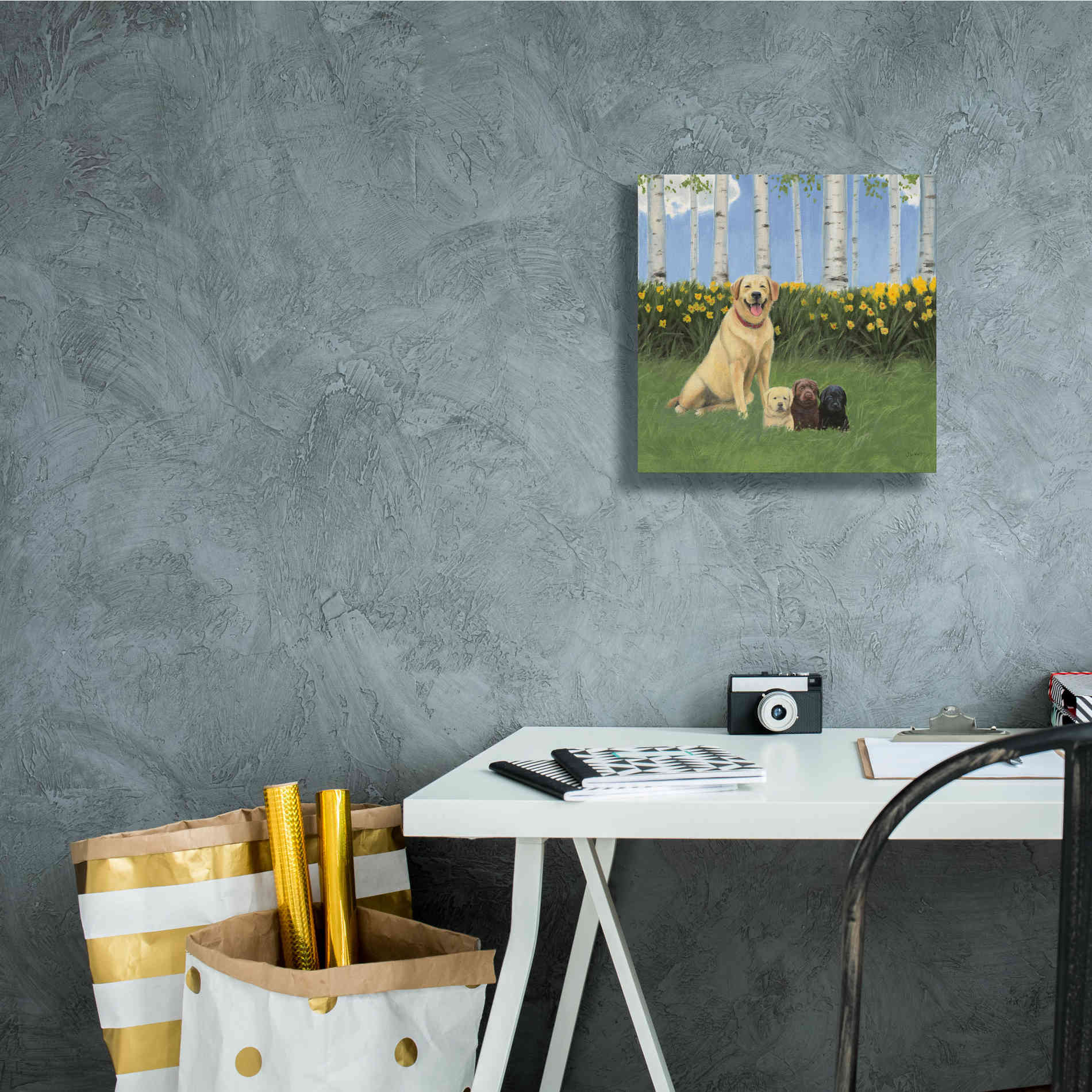 Epic Art 'Proud Mom' by James Wiens, Canvas Wall Art,12 x 12