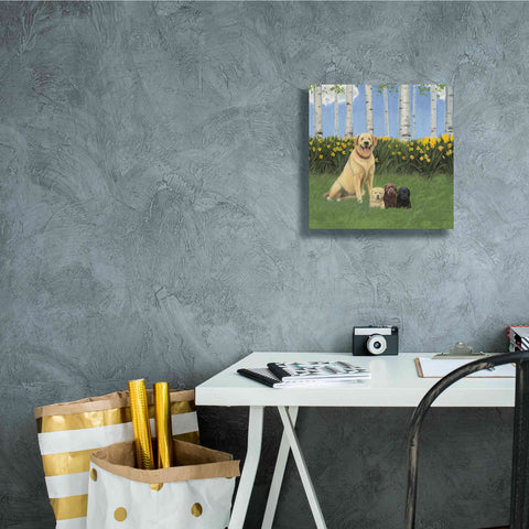 Image of Epic Art 'Proud Mom' by James Wiens, Canvas Wall Art,12 x 12