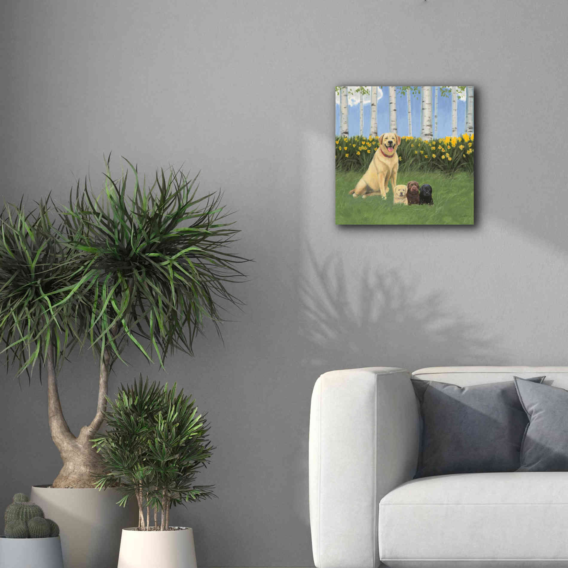 Epic Art 'Proud Mom' by James Wiens, Canvas Wall Art,18 x 18