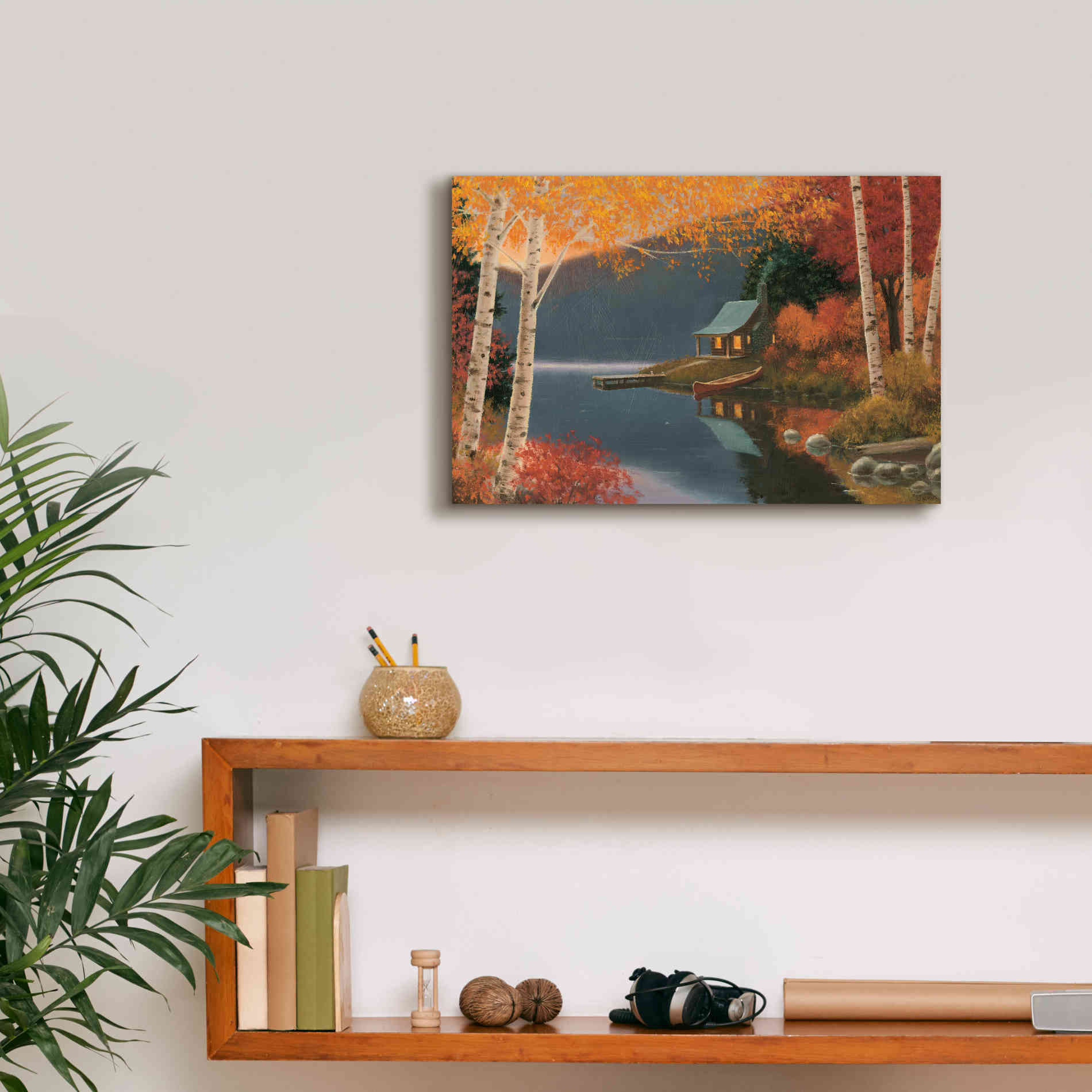 'Quiet Evening I' by James Wiens, Canvas Wall Art,18 x 12