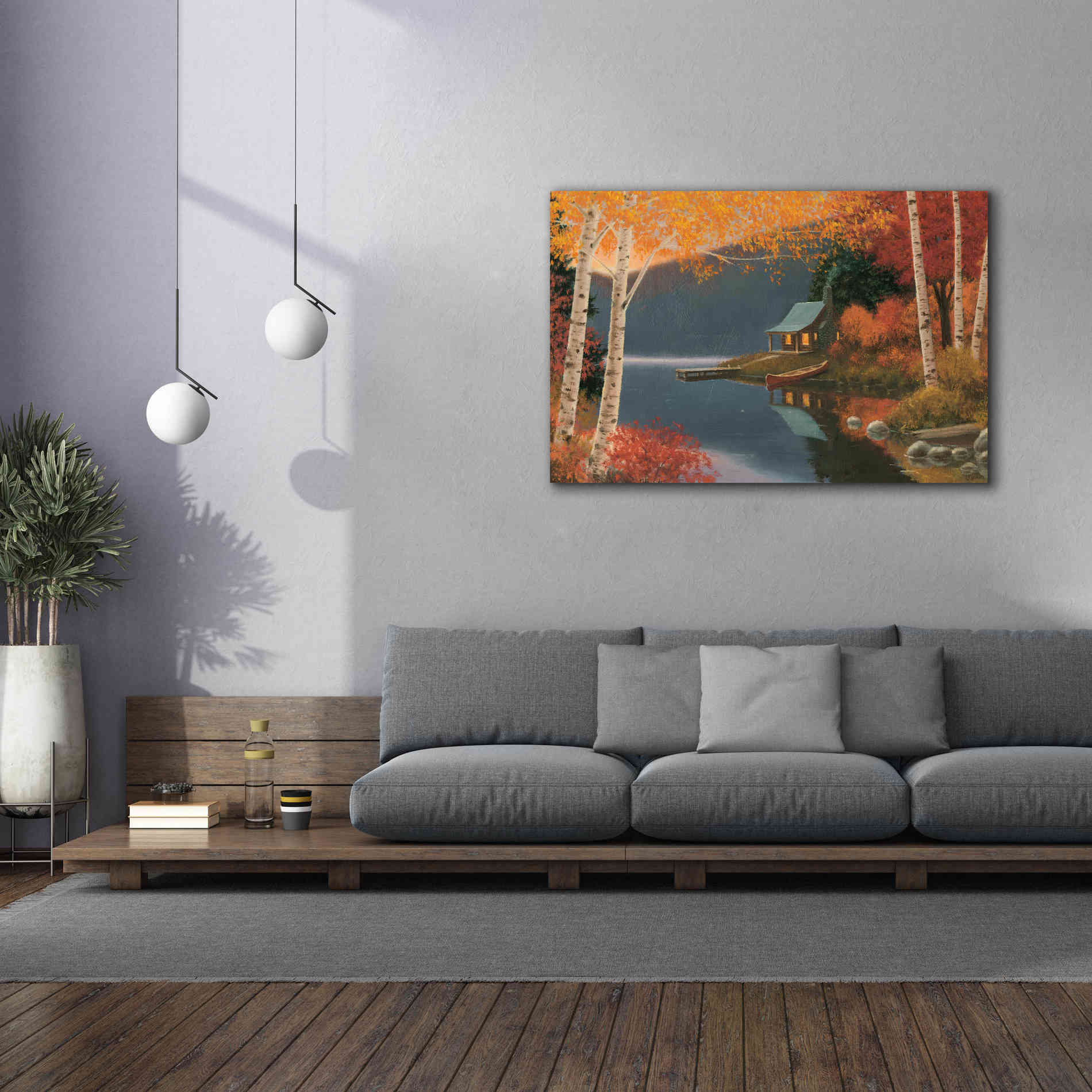 'Quiet Evening I' by James Wiens, Canvas Wall Art,60 x 40