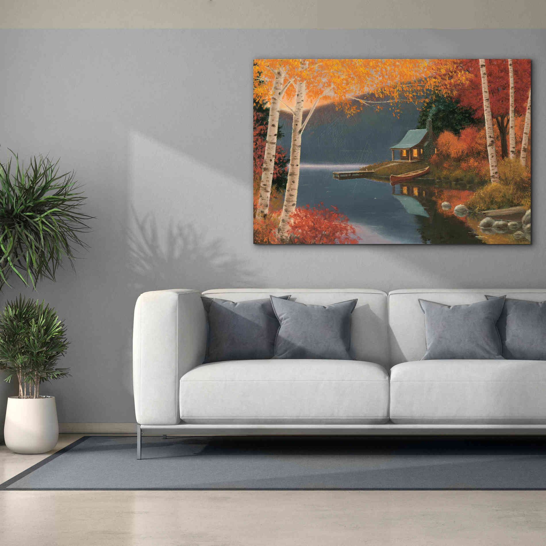 'Quiet Evening I' by James Wiens, Canvas Wall Art,60 x 40