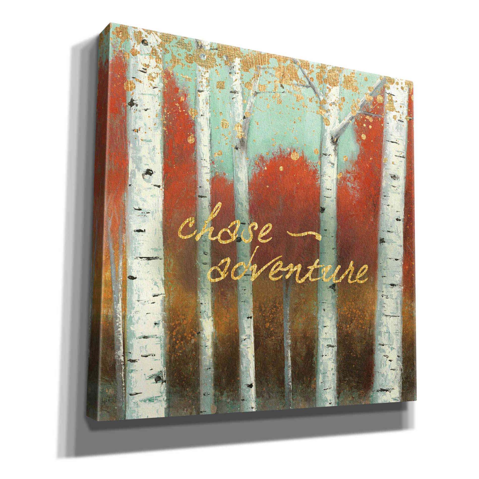 'Fall Promenade II' by James Wiens, Canvas Wall Art,12x12x1.1x0,18x18x1.1x0,26x26x1.74x0,37x37x1.74x0