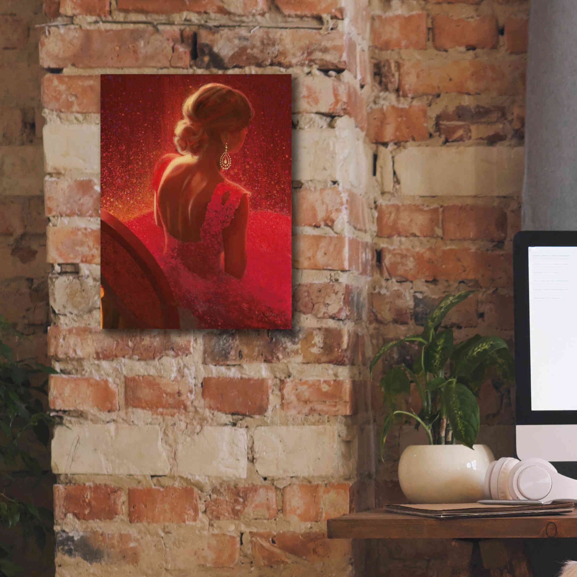 'Before the Opera' by James Wiens, Canvas Wall Art,12 x 16