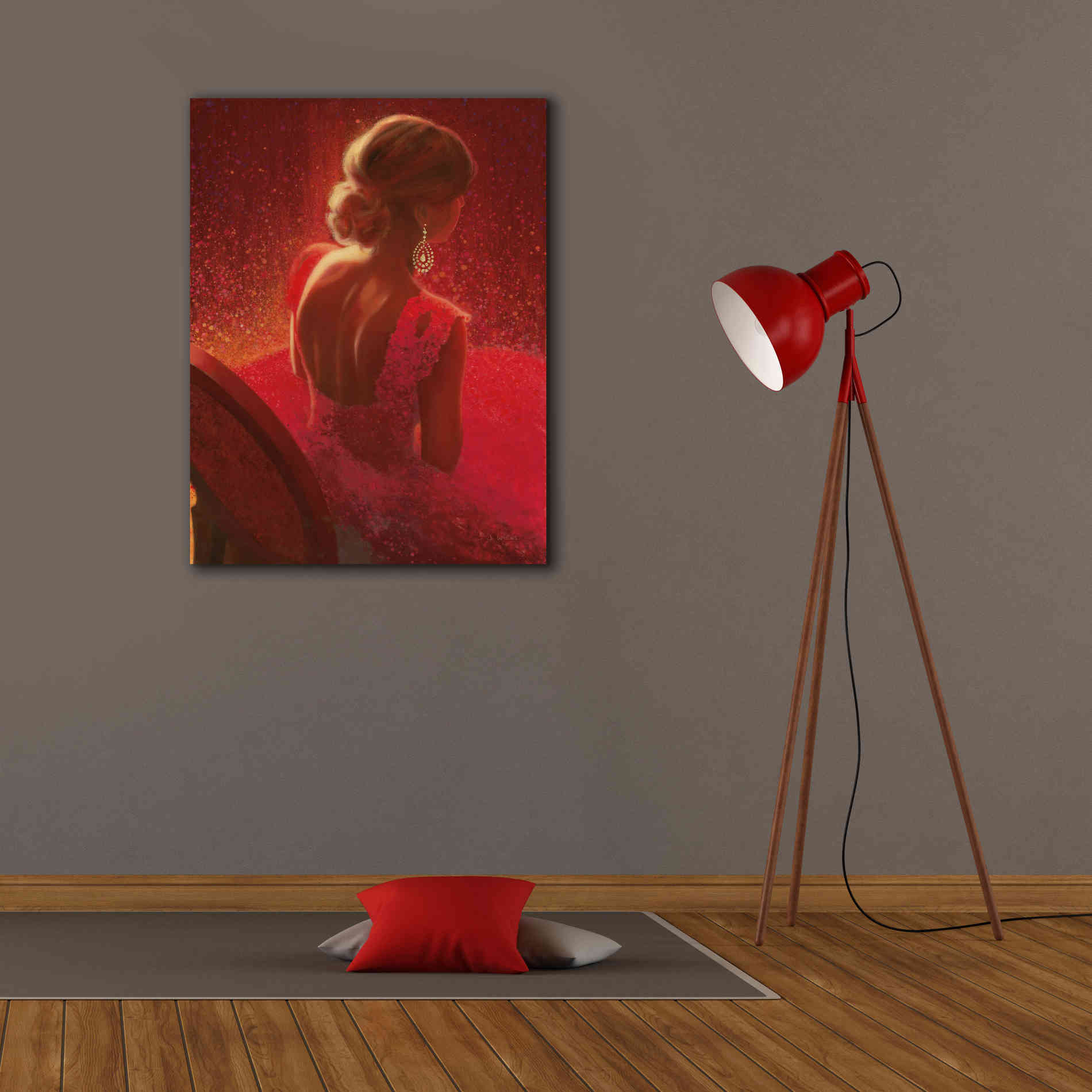 'Before the Opera' by James Wiens, Canvas Wall Art,26 x 34