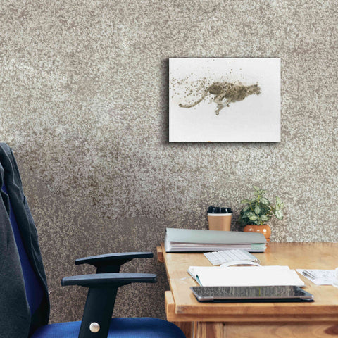 Image of 'Cheetah' by James Wiens, Canvas Wall Art,16 x 12