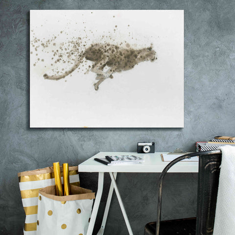 Image of 'Cheetah' by James Wiens, Canvas Wall Art,34 x 26
