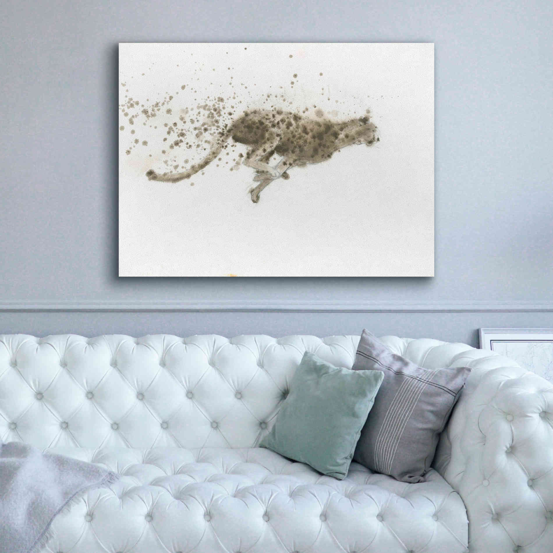 'Cheetah' by James Wiens, Canvas Wall Art,54 x 40