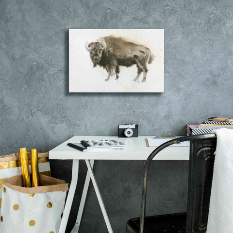 Image of 'Buffalo Bill' by James Wiens, Canvas Wall Art,18 x 12