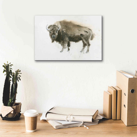 Image of 'Buffalo Bill' by James Wiens, Canvas Wall Art,18 x 12