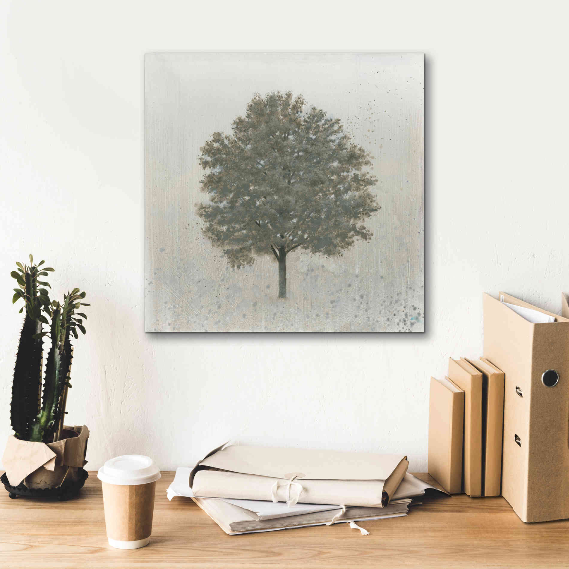 'Neutrality' by James Wiens, Canvas Wall Art,18 x 18