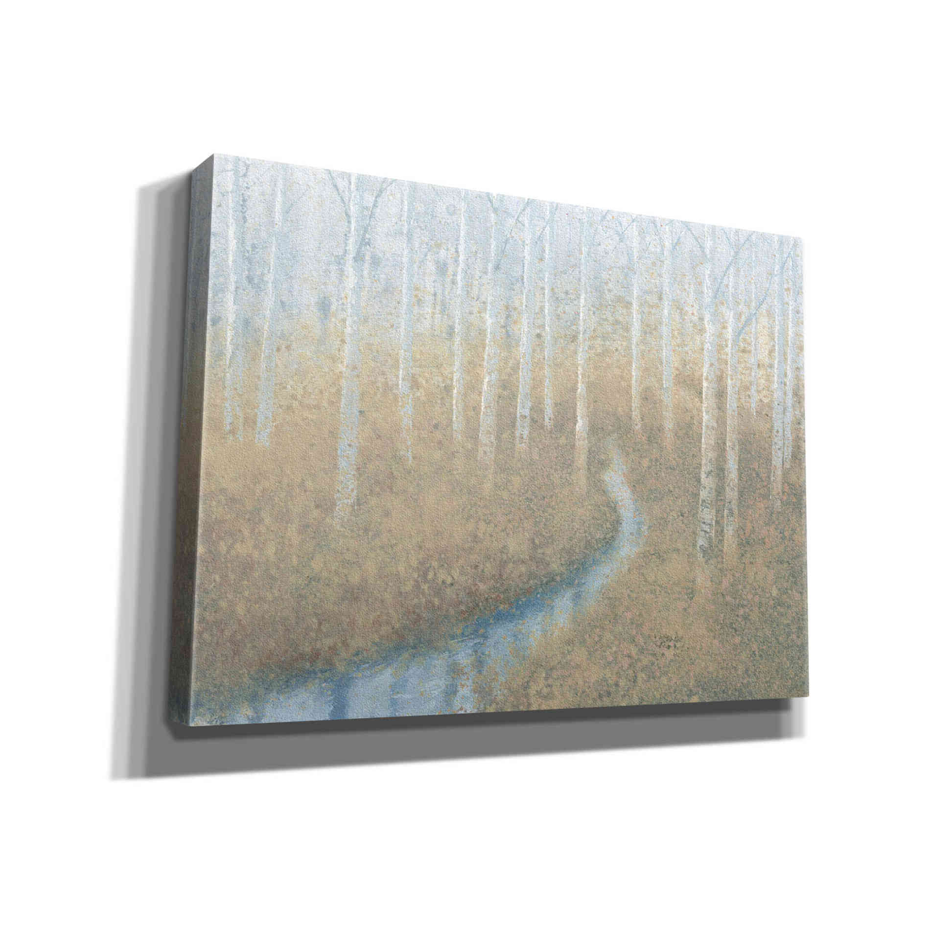 'Silver Waters' by James Wiens, Canvas Wall Art,16x12x1.1x0,26x18x1.1x0,34x26x1.74x0,54x40x1.74x0