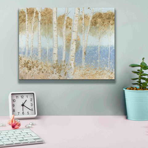 Image of 'Summer Birches' by James Wiens, Canvas Wall Art,16 x 12