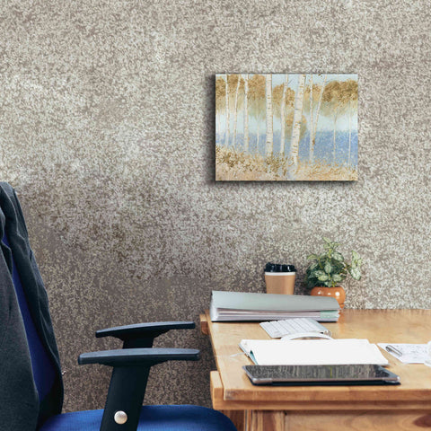 Image of 'Summer Birches' by James Wiens, Canvas Wall Art,16 x 12