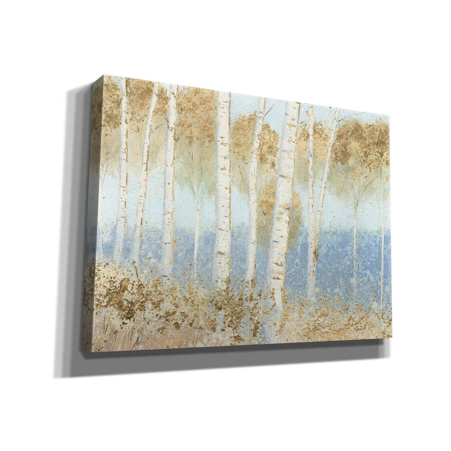 'Summer Birches' by James Wiens, Canvas Wall Art,16x12x1.1x0,26x18x1.1x0,34x26x1.74x0,54x40x1.74x0