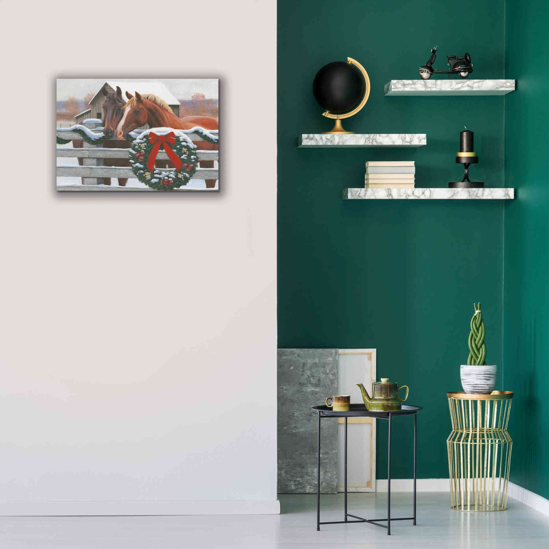 'Christmas in the Heartland II' by James Wiens, Canvas Wall Art,26 x 18