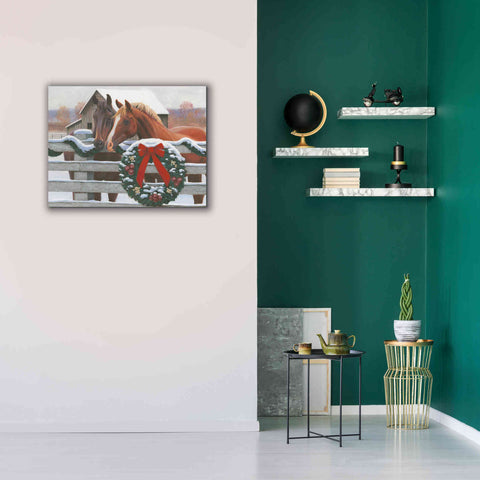 Image of 'Christmas in the Heartland II' by James Wiens, Canvas Wall Art,34 x 26