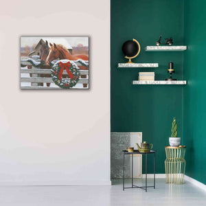 'Christmas in the Heartland II' by James Wiens, Canvas Wall Art,34 x 26