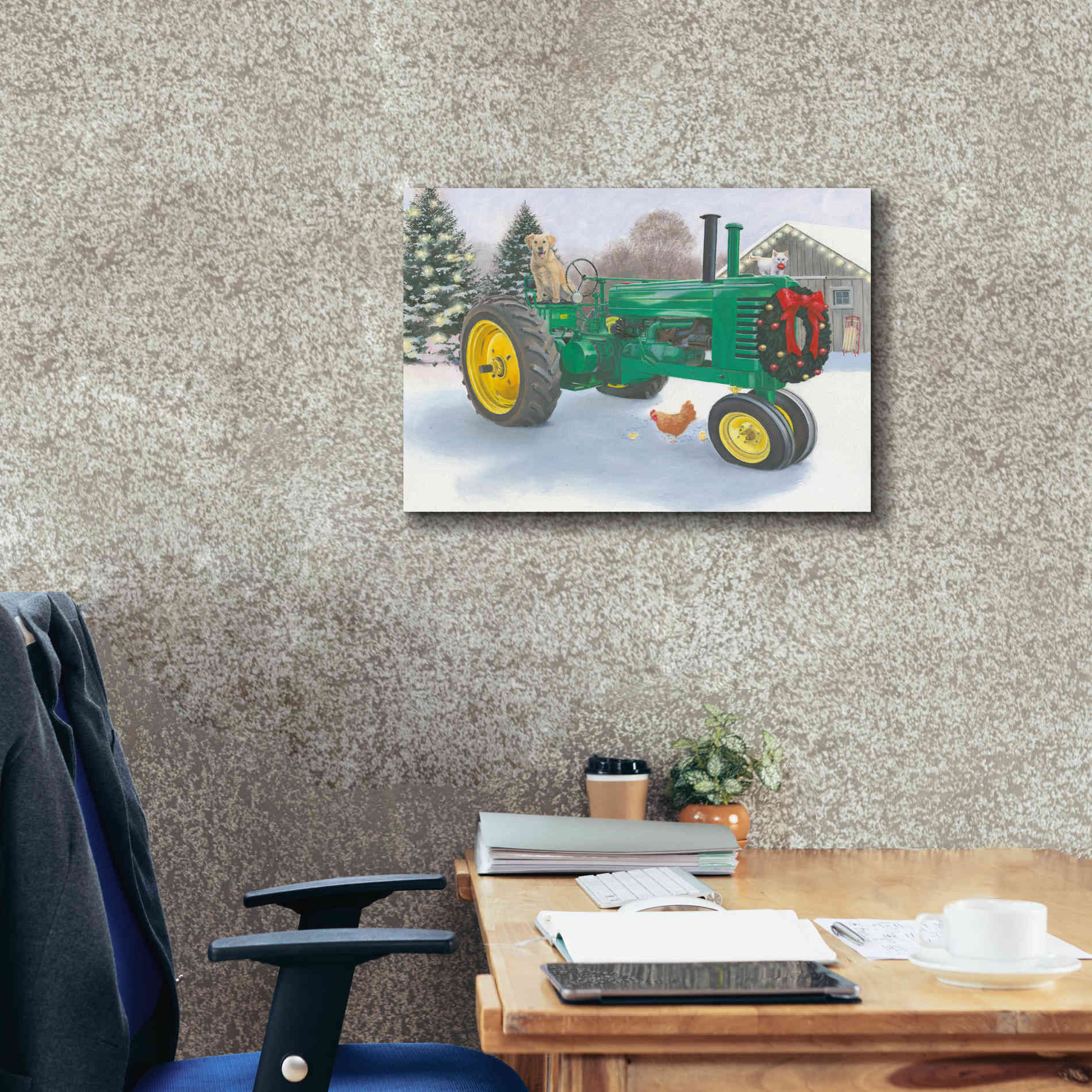 'Christmas in the Heartland III' by James Wiens, Canvas Wall Art,26 x 18