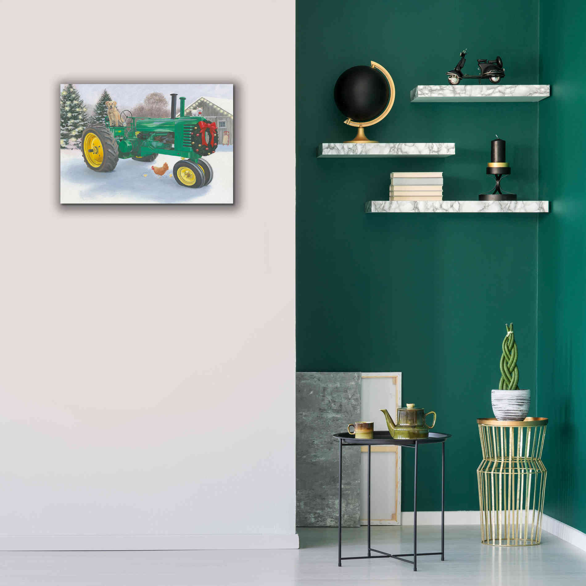 'Christmas in the Heartland III' by James Wiens, Canvas Wall Art,26 x 18