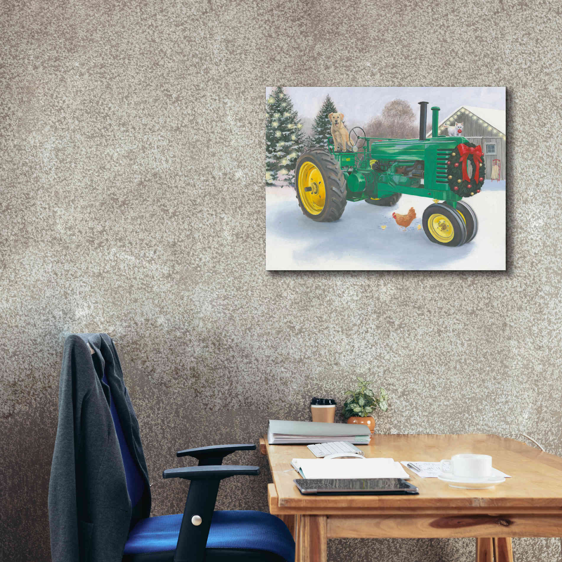 'Christmas in the Heartland III' by James Wiens, Canvas Wall Art,34 x 26