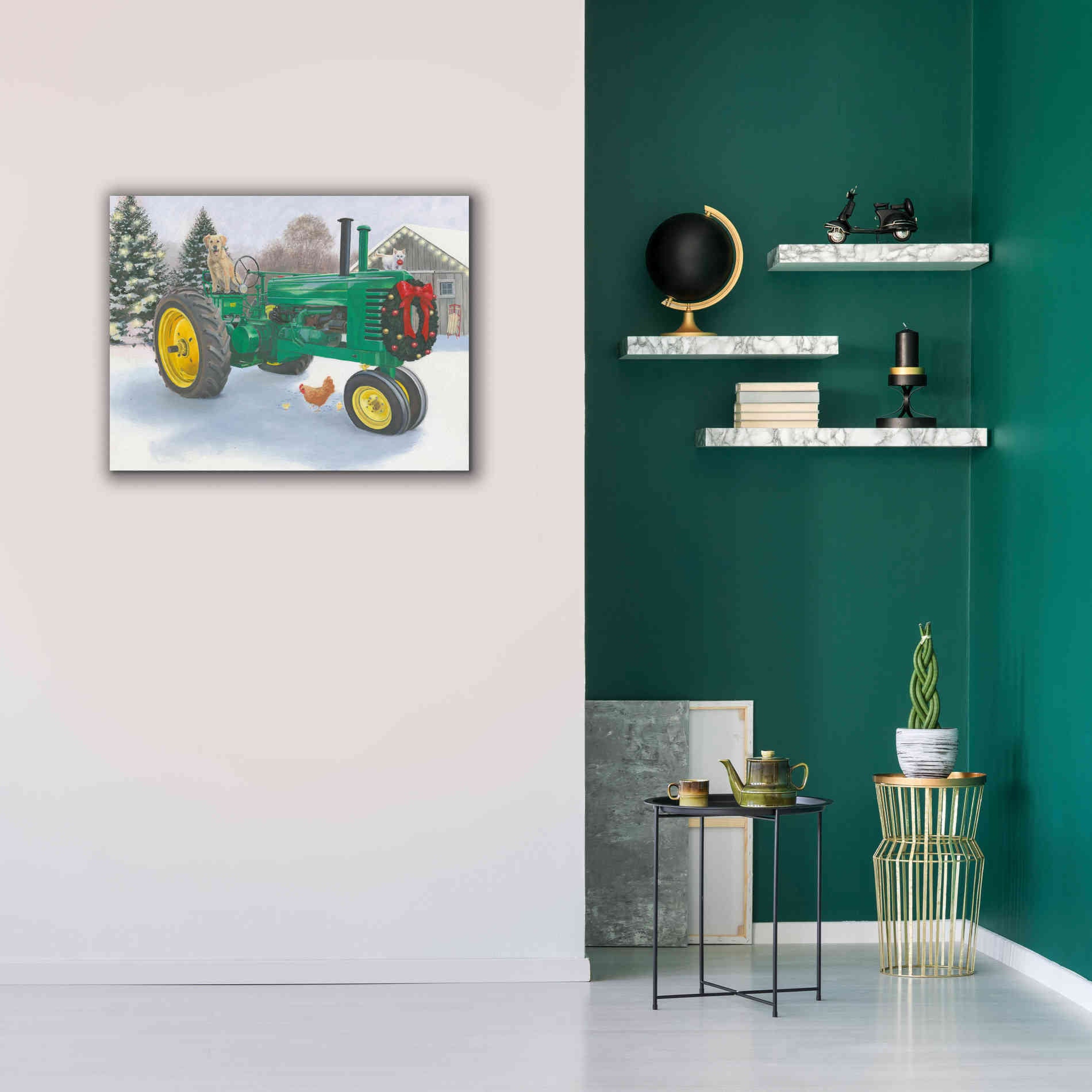 'Christmas in the Heartland III' by James Wiens, Canvas Wall Art,34 x 26