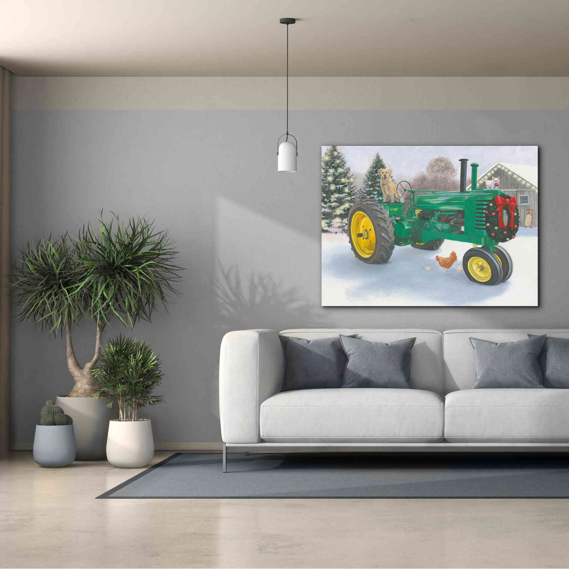 'Christmas in the Heartland III' by James Wiens, Canvas Wall Art,54 x 40