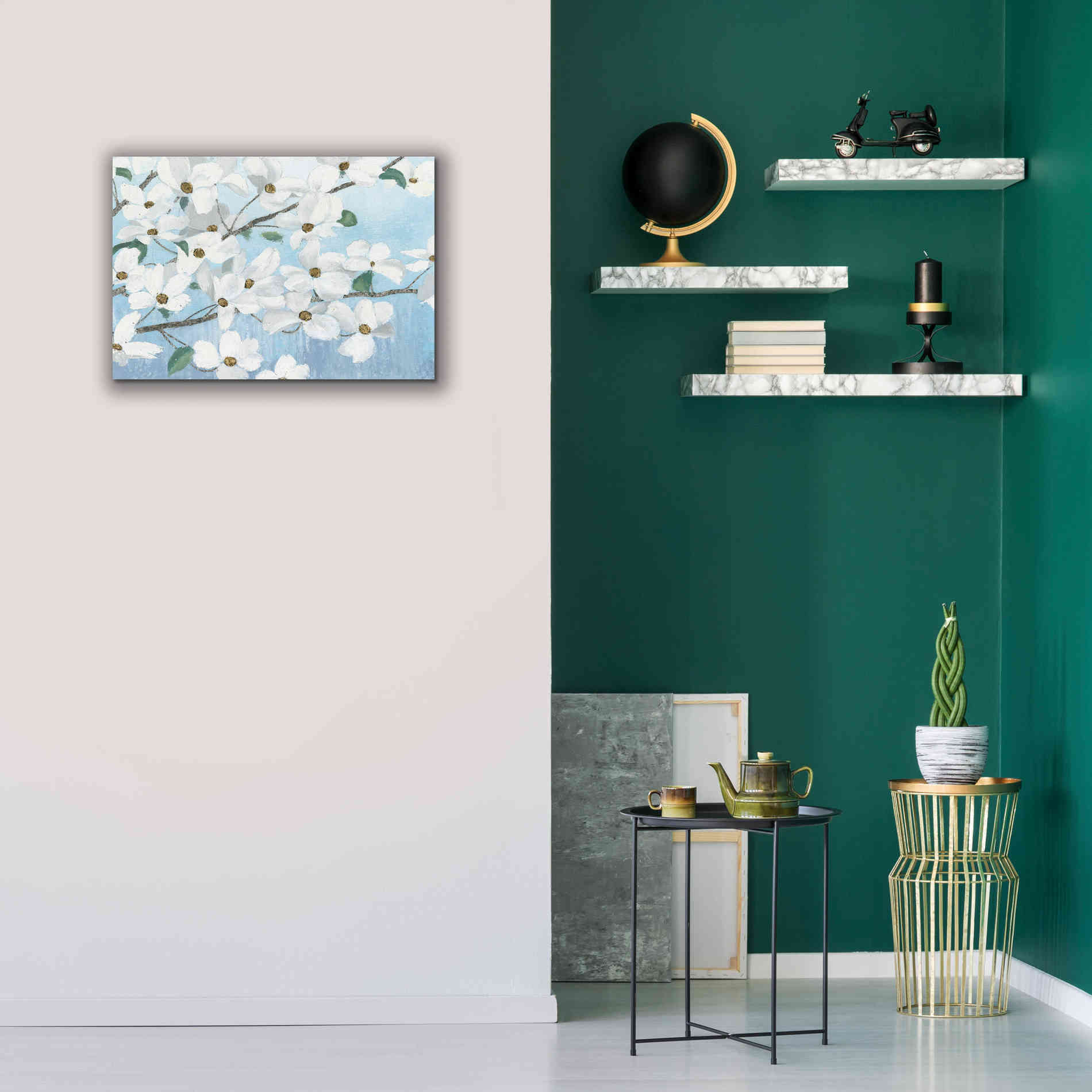 'Graceful Touch' by James Wiens, Canvas Wall Art,26 x 18